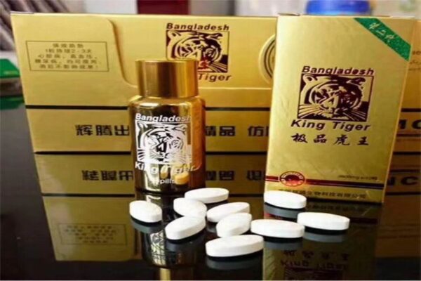Bengal Tiger King  Helps with erection and delay, promotes enlargement and thickening with excellent results. Pure Chinese herbal extraction KING TIGER     Malaysia genuine spot   马来西亚正品现货 - Image 2