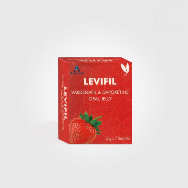 VARDENAFIL & DAPOXETINE ORAL JELLY   LEVIFIL  Dual Effect Frozen Viagra Strawberry Flavor  Malaysia genuine spot   马来西亚正品现货
