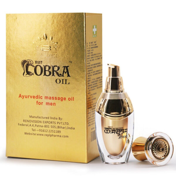 Bai Zhen Tang Golden Supreme X Emperor Oil Gold Flask Imported Indian Divine Oil for Men Imperial Massage Essential Oil External Use   Malaysia genuine spot  马来西亚正品现货