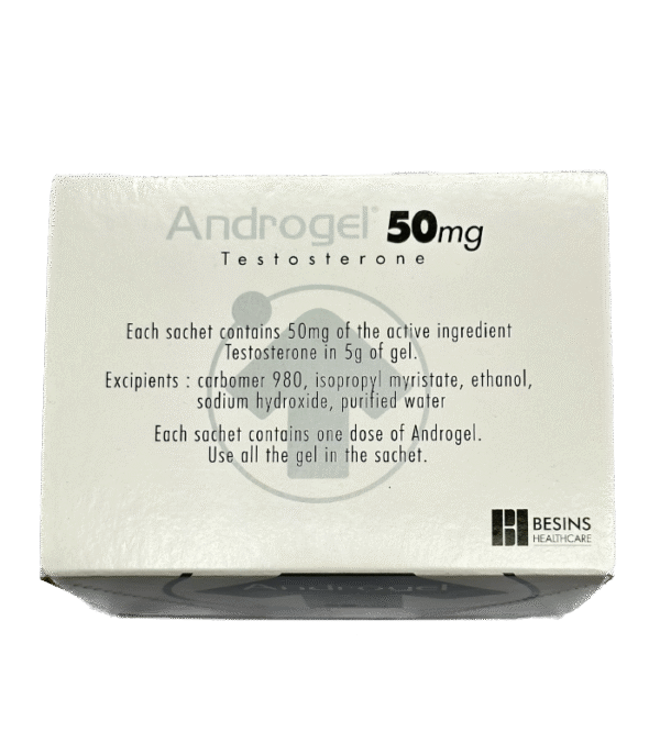 Androgel (Testosterone Gel) 50mg | Official Onsuro Gel Treatment for Low T   昂斯妥凝胶 马来西亚在线购买 - Image 2